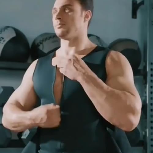 Cinta Modeladora Tipo Regata Fitness Masculina Academia (L)