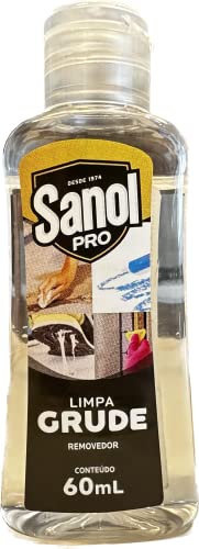Limpa Grude, Sanol Pró, 60ml, Amarelo