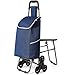 Produktbild PsgWXL Einkaufstrolleys Home and Kitchen Storage Organization Einkaufstaschen Und Körbe Mit Stühlen Climb Treppen Shopping Carts Old Grocery Einkaufswagen Faltbar