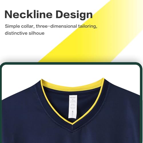 Kids Sport Shorts Sets Activewear Football Uniform School PE Sets Boys Training Tracksuits Shirts Shorts Breathable Sports Short(Navy, 12-13 Years) - Image 2