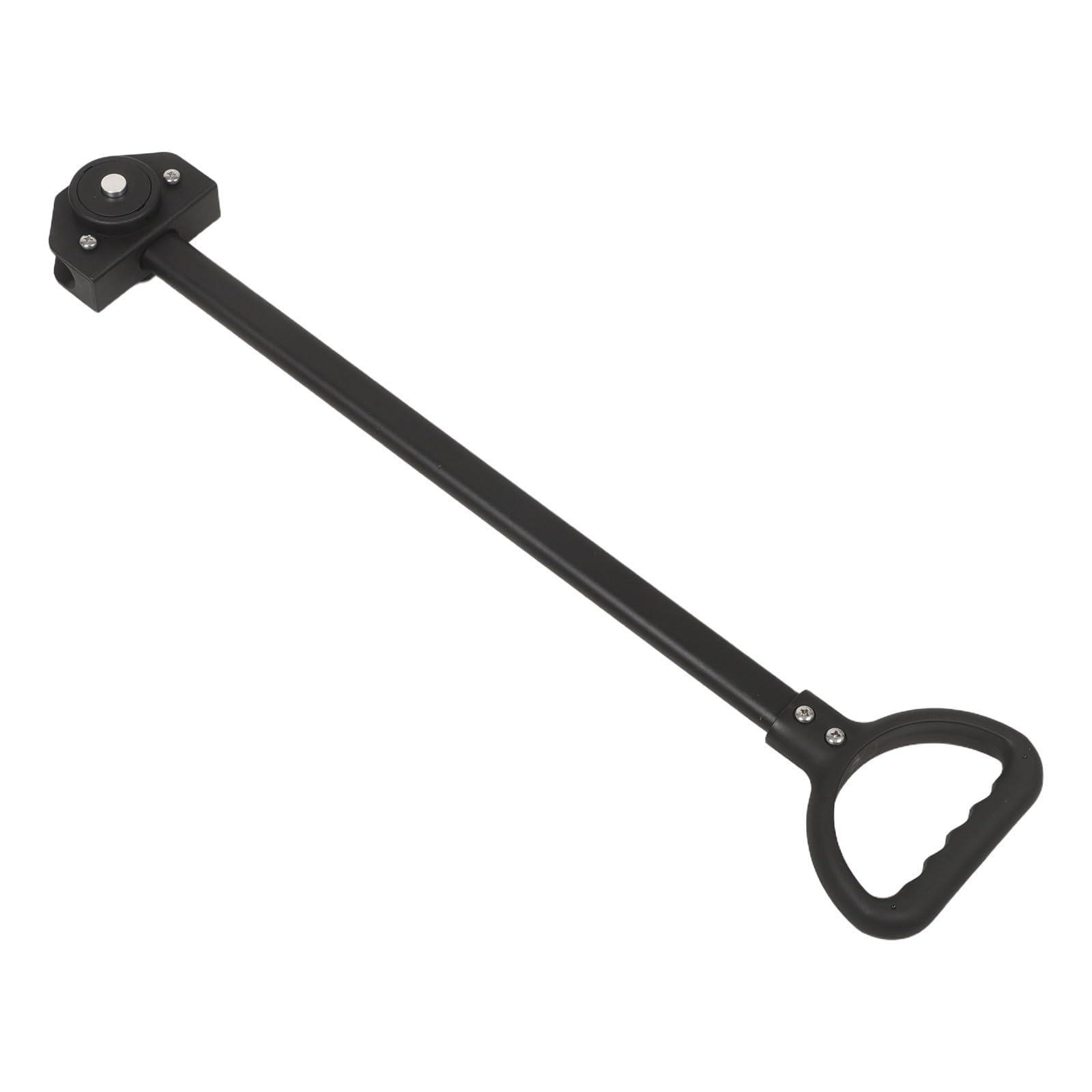 Mango telescópico iplusmile negro y reforzado para el carro plegable de camping sin herramientas