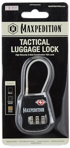 MAXPEDITION Gear Tactical Luggage Lock