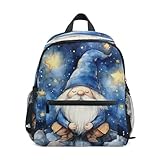 Compartiments du sac à dos pour enfants : 1 compartiment principal zippé, 1 poche avant zippée, 2 poches latérales. Le compartiment principal et les poches avant peuvent stocker des collations, des jouets et des livres pour enfants, deux poches latérales sont suffisantes pour des bouteilles d'eau ou des boissons et d'autres petits articles.