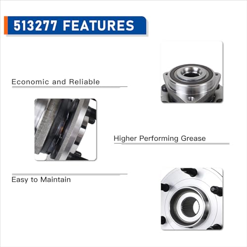 PAROD 513277 Wheel Bearing & Hub Pair