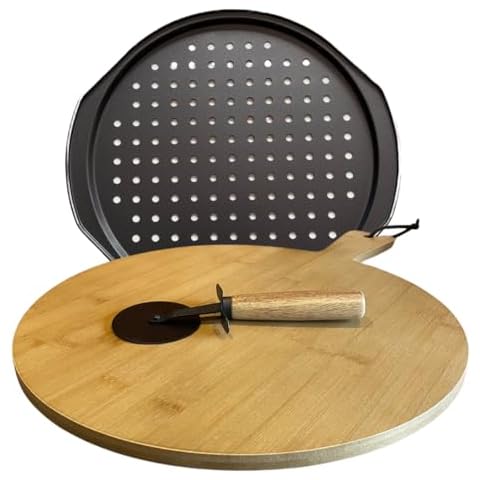 Pizza Oven Accessories: Board, Cutter Wheel & Tray Cover