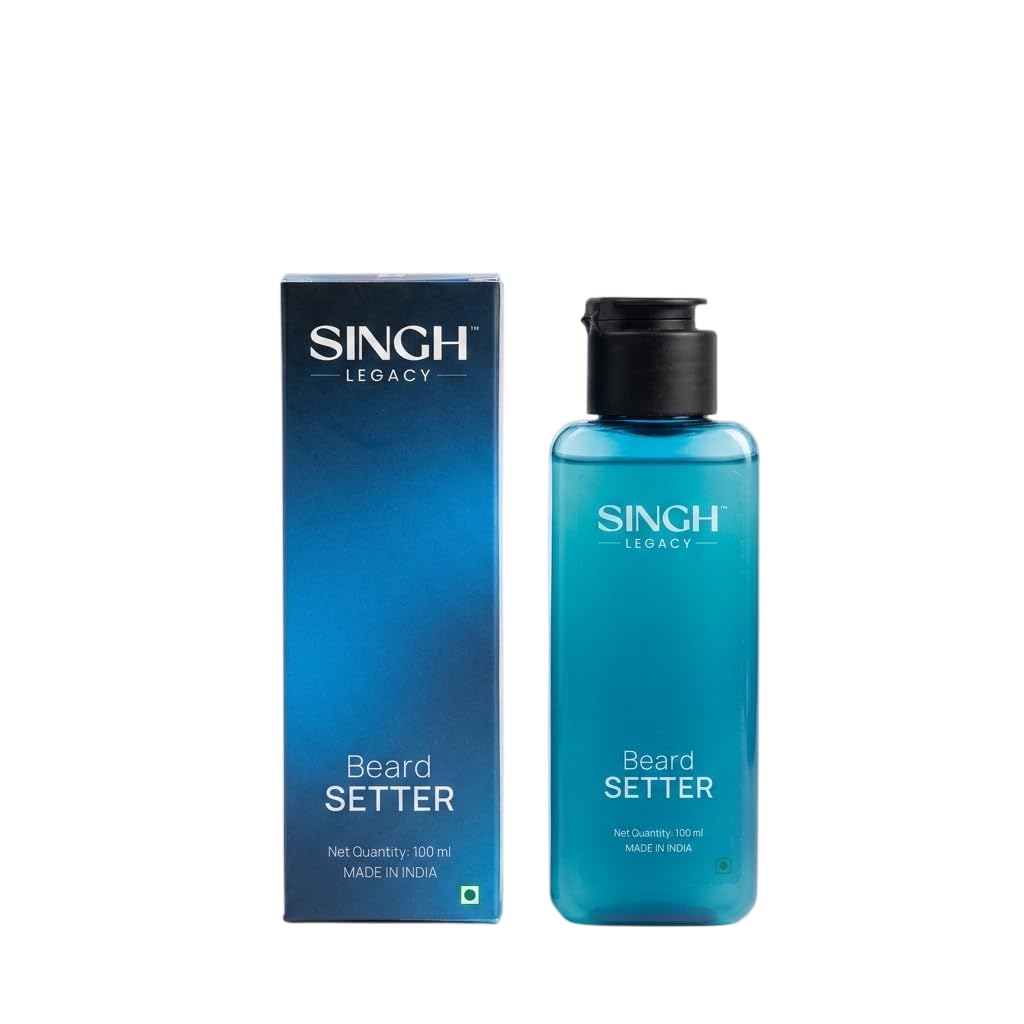 Beard Setter for Sikh Men | Upto 18H Extra Strong Hold 100ml (Pack of 1)-image-35