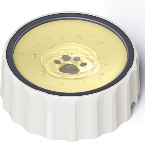 FORWH Wassernapf für Hunde kein Verschütten, 2 l, großes Fassungsvermögen, Spender, rutschfest, kein Spritzen, langsamer Futternapf, kein Tropfen, geeignet für Hunde und Katzen, Be