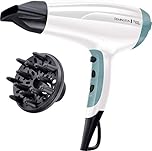 Remington Shine Therapy Hair Dryer (Ionic, 90% more Ions for Frizz Free Shine, Powerful, Fast Professional Drying, Diffuser, Concentrator, 3 Heat / 2 Speed Settings, Cool Shot, 2300W) D5216