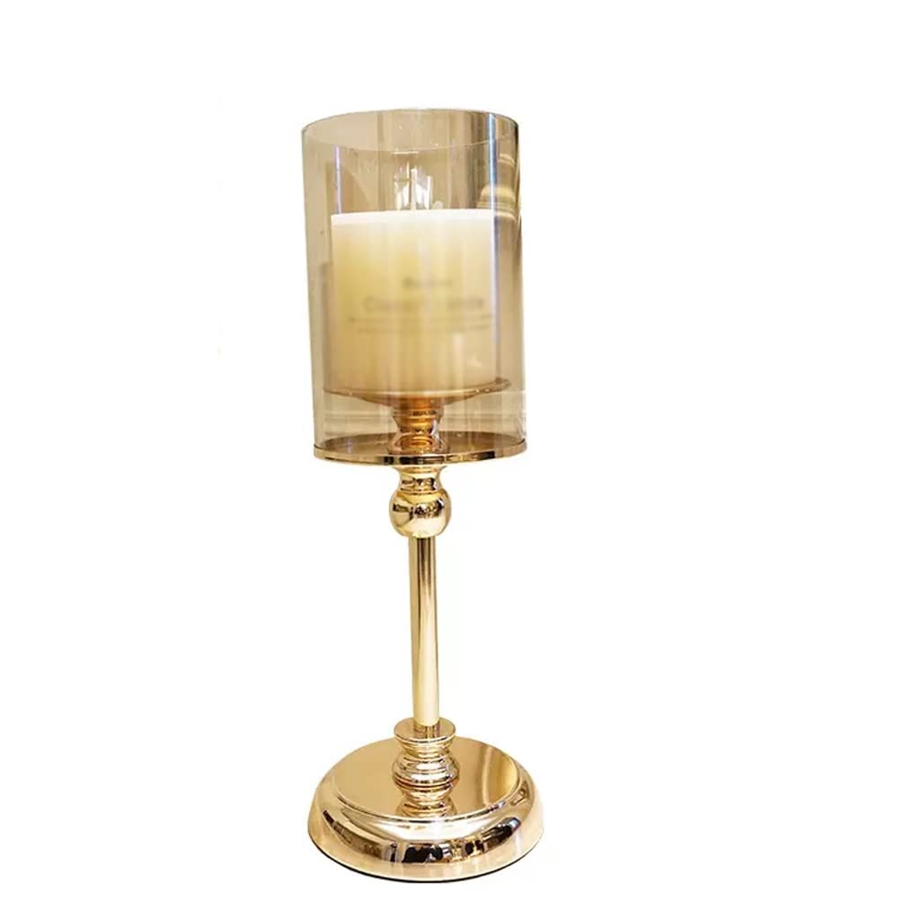 HTTGDGDH European Candle Table Set Up A Romantic Candlelight Dinner Props Atmosphere Layout Supplies Nordic Western Household,D-12 * 34cm