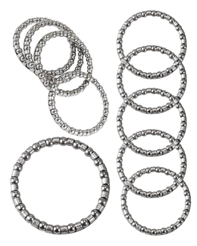 KGDUYC 10 piezas Rodamientos bolas para bicicleta- rodamientos para auriculares enjaulados para bicicleta, bola carrera para ciclismo, adecuados para bicicletas normales, bicicletas montaña, etc