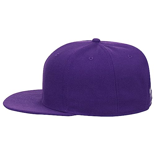 Image of Lids Blank Dime Adjustable Snapback Hat
