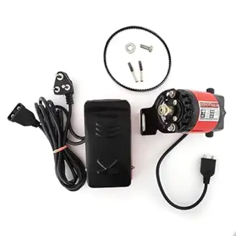 Best Mini Sewing Machine Motor (Full Copper Winding) with Speed Controller