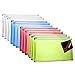 OMURA Plastic Envelopes with Zipper #10 Size (5.25