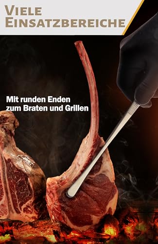 Kochpinzette Menz 32 cm aus Edelstahl, langlebig und stabil