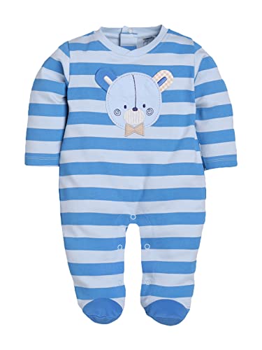 Image of BABY GO 0-3M /3-6M Full Sleeve 100% Soft Cotton Romper /jumpsuit /Sleepsuit /Nightsuit /Infant Wear /Clothes for New Born Baby Boys