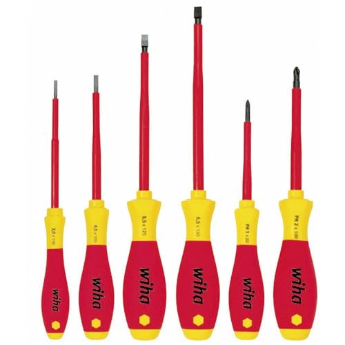 WIHA SoftFinish VDE Schraubendrehersatz 320NK6 6tlg.Schlitz/PH