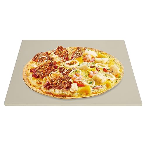 AKOLAFE Square Pizza Stone 15 Inch