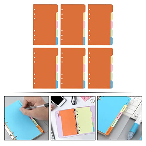 Intercalaires de classeur et séparateurs pour documents NUOBESTY : 90 pièces cahier