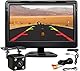 Kairiyard 5 Zoll HD Auto LCD Monitor mit 4LED Nachtsicht Wasserdicht Auto Rückansicht Rückfahrkamera Rückfahrsystem für PKW,SUV,Lieferwagen,Pickups und LKW 12V