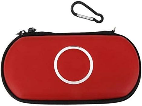 SUODAO Case Pouch Carry Bag Portect Holder,Durable Portable Game Players for PSP 1000/2000/3000 Hard Games Accessories(Red)