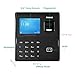 ANVIZ Time Clocks for Employees Small Business - Forever Free Cloud Software - W1 Pro Fingerprint Biometric Clock in and Out Attendance Machine, Black