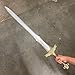 Blazing S. Medieval Fantasy Barbarian Atlantean Foam Cosplay Sword for Costume or Practice Conan (Atlantean Sword)