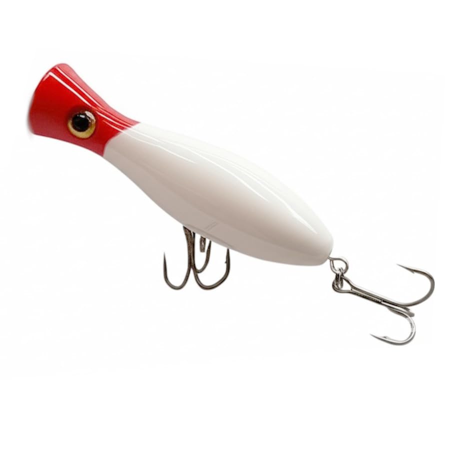 ルアー　水軍　SUIGUN ポッパー　サイン入り WOOD LURE ルアー 水軍 SUIGUN ポッパー サイン入り WOOD LURE WOOD LURE