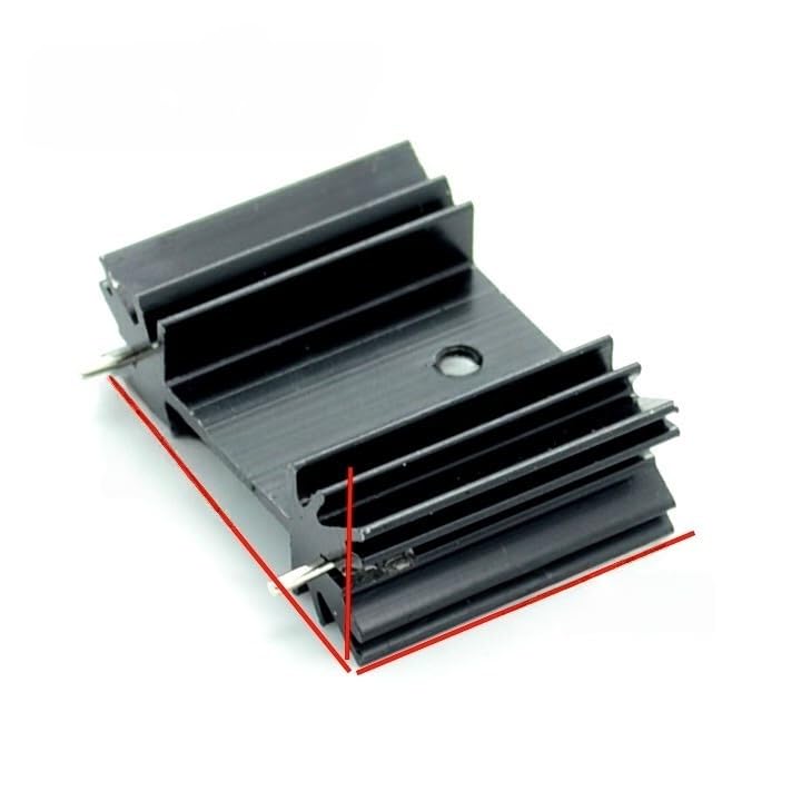 for 20pcs TO-247 heatsink Audio heatsink/Transistor Heat Sink Block 38 * 34 * 12MM