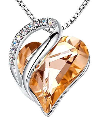 Leafael Mothers Day Gift Necklaces for Women, Infinity Love Heart...