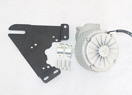 L-faster 24V 450W Electric Brush Motor Electric Bike Aluminium DC Motor MY1018 Electric Bicycle Conversion Kit Motor