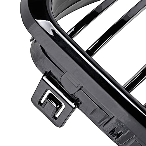 Calandre noire avant pour BMW Série 1 E87 E81 E82 E88 look sportif - 4