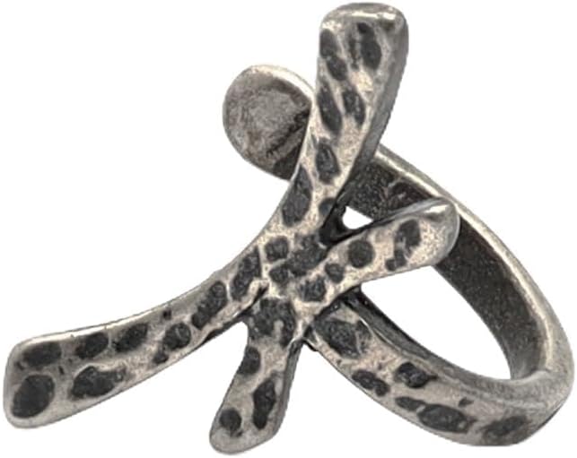 シルバー925 イヤカフ メンズ シルバー リボンイヤカフ 金属アレルギー 耳の穴不要 片耳用 1点