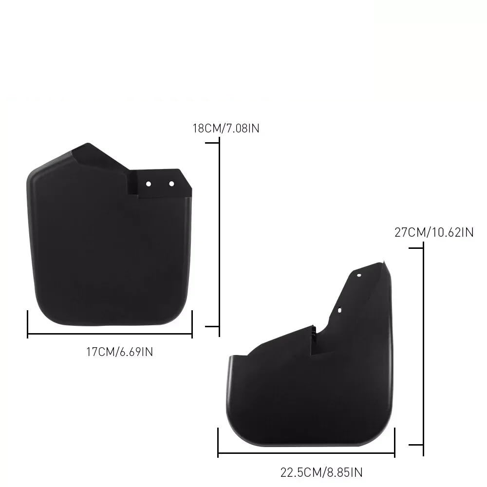 Parafanghi Per Ford Transit Custom Tourneo 2012-2023