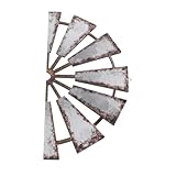 La conception creuse met en valeur un travail manuel méticuleux, ajoutant une touche et artistique à votre décor, figurine de moulin à vent de ferme, décoration murale de panneaux de cuisine