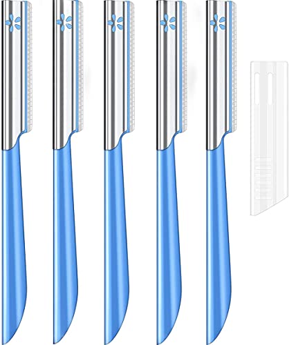 KASTWAVE Eyebrow Razors KASTWAVE Eyebrow scraper Women Facial Razor for Hair Removal Dermaplaning Tool Trimmer Womens Fine Hair Remover Eyebrow Razors and Dermaplane Face Shavers for Women and Men