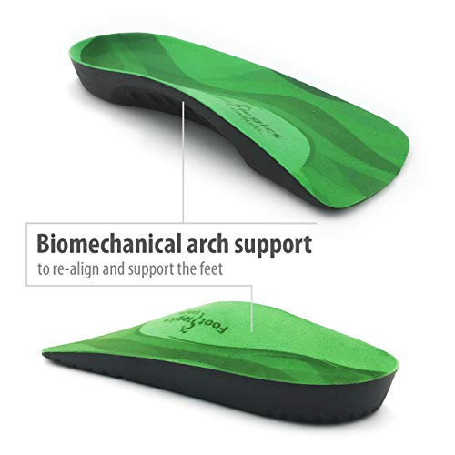 Plantillas ortopédicas Footlogics 3/4 con soporte de arco XL miniatura 3