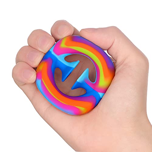 ATESSON Snappers Fidget Toy, Funny Suction Cup, Stress Relief Toy, Click Finger Sensory Fidget Toy, Party Popper Noise Maker for Kids Adults