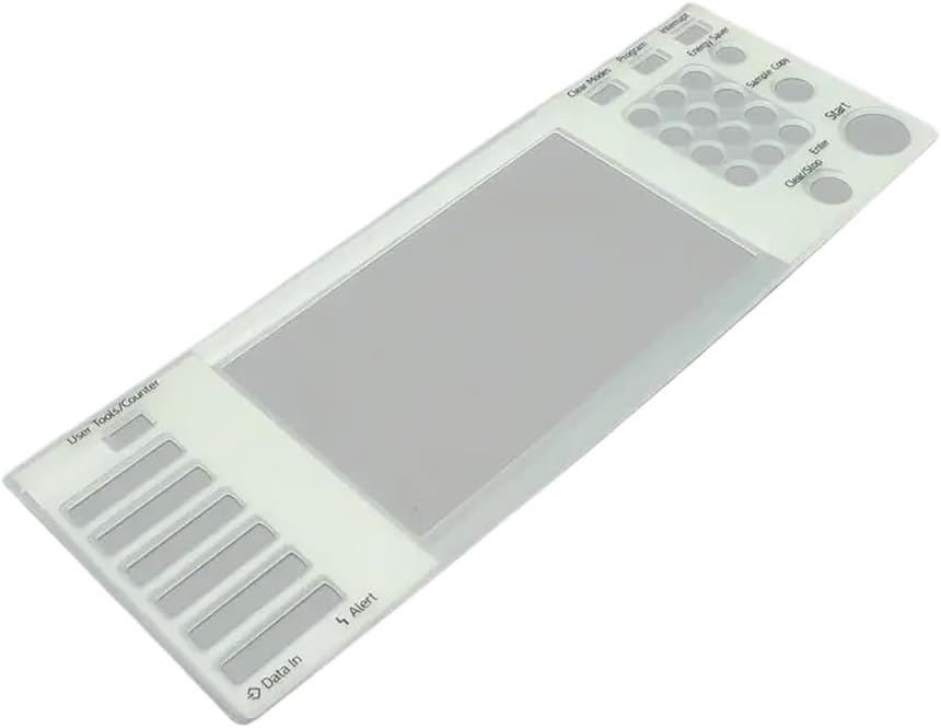 Control Panel Button Frame Compatible with Copier Models MP 7500, MP 6500, MP 8000, MP 8001, MP 9001, MP 2075, MP 2060 (5-Pack)