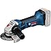 Price comparison product image Bosch Professional 060193A300 GWS 18 V - LI Cordless Angle Grinder (Without Battery and Charger), Navy Blue, 10.0 cm*38.0 cm*16.5 cm