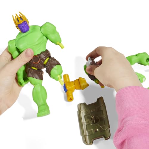 AVENGERS MixMashers Marvel Hulk kişiselleştirilebilir Deluxe Mix and Match aksiyon figürü ve aksesua