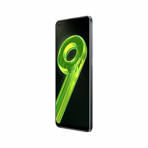 realme 9 - 6+128GB Smartphone, Appareil photo ProLight de 108 MP, Écran super AMOLED 90 Hz, Processeur Snapdragon 680, Batterie puissante de 5 000 mAh, Profil fin de 7,99 mm, Meteor Black