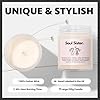 Soul Sister Gifts - Luxury Soy Wax Candle - Vanilla, Jasmine, Sugared Almond - Makester #2