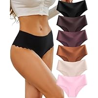 Sth Big Bragas sin Costuras Mujer Cintura Alta Braguitas Ropa