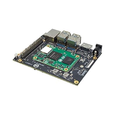 Banana Pi BPI-CM5 Pro AI Compute Module, 4GB RAM 32GB eMMC 6Tops NPU 2.2GHZ Quad-Core CPU, for AI IoT Development 4K Vdeo Codecs Compatible with Rasp-BerryPi CM4 (Full Kit1, None WiFi Module)