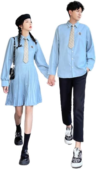 ジュタオピン ペアルック シャツ レディース ワンピース メンズ カップル お揃い 記念日 彼氏 彼女 プレゼント 長袖 トップス コーデ 服 Couple Shirt 誕生日プレゼント 決算特価商品 ジュタオピン ペアルック シャツ レディース ワンピース メンズ カップル お揃い 記念日 彼氏 彼女 プレゼント 長袖 トップス コーデ 服 Couple Shirt 誕生日プレゼント 決算特価商品