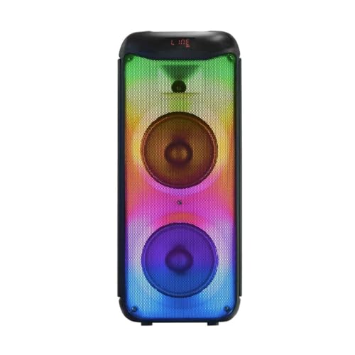 Image of LED Flame Light Bluetooth Speaker its Loud and Proud XBoom Party Speaker wirless Bluetooth with 2 mic Speaker