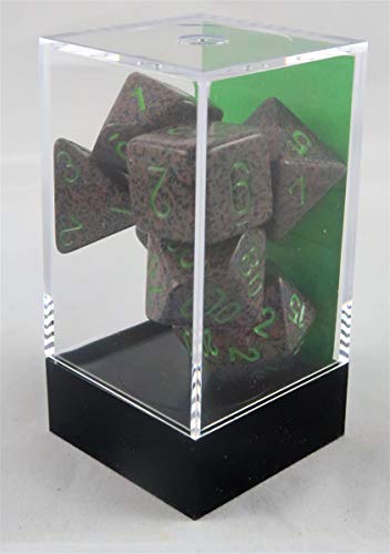 Chessex Dice Polyhedral 7-Die Set - Speckled Earth #TOP2