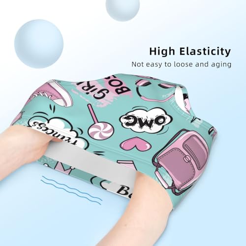 Pink Llama Pop Art Girls' Underwear Soft Cotton Little Girls Panties Comfort Briefs4