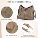 Imagen de VX VONXURY Bolso Mujer Bolso Bandolera Mujer de Cuero PU Bolso Mujer Grande con Bolsillo Lateral Bolso Hombro Mujer para Diario Trabajo Compras