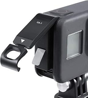 G8-7 Battery Cover Removable Type-C Charging Port Adapter Aluminum Alloy for GoPro Hero